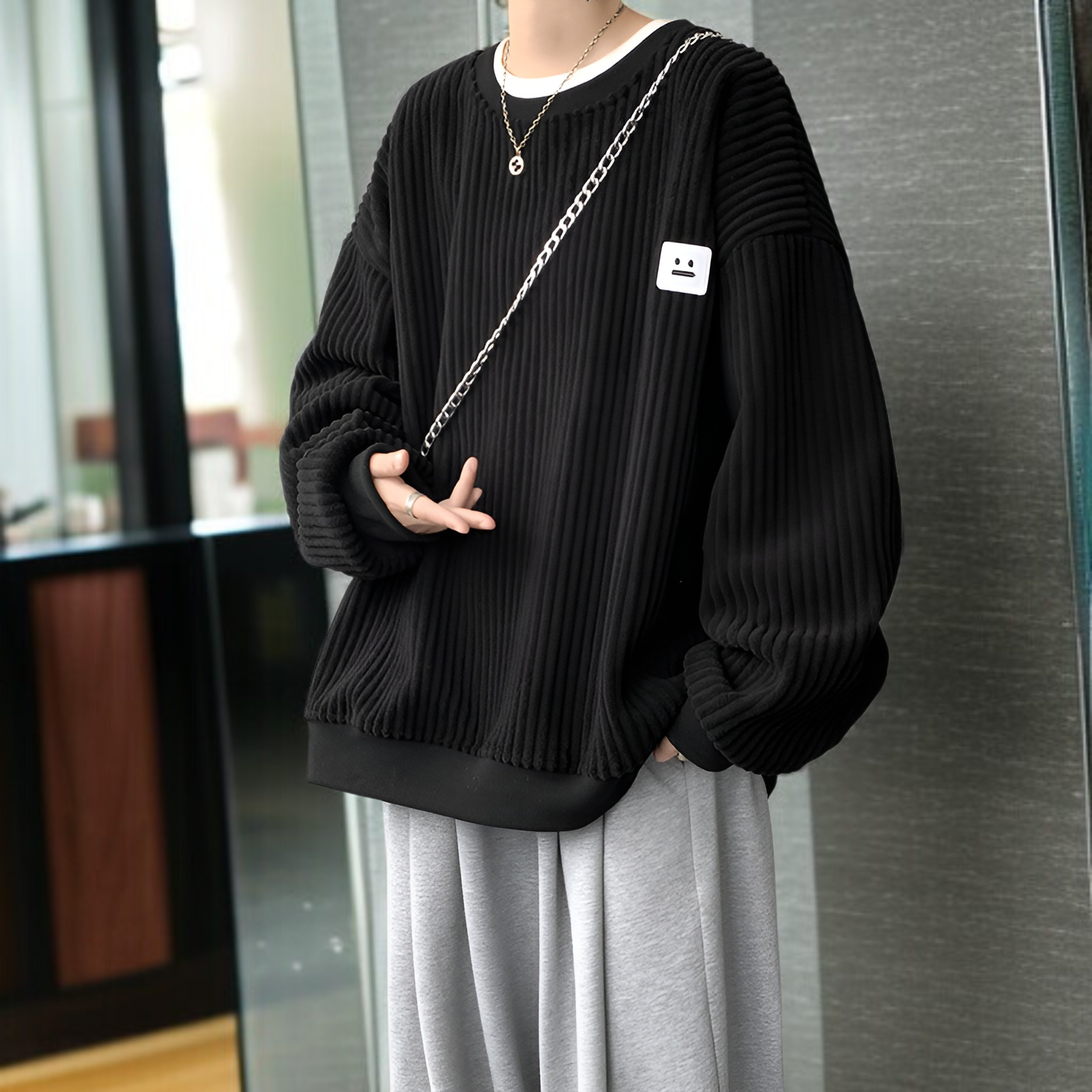 メンズ秋冬ファッションカジュアルジャケット