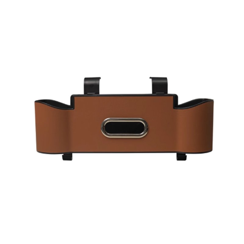 등받이 수납함 - 브라운 커피 색상【다용도✅분류 수납】