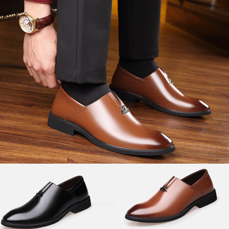 รองเท้าหนังลำลองธุรกิจผู้ชาย