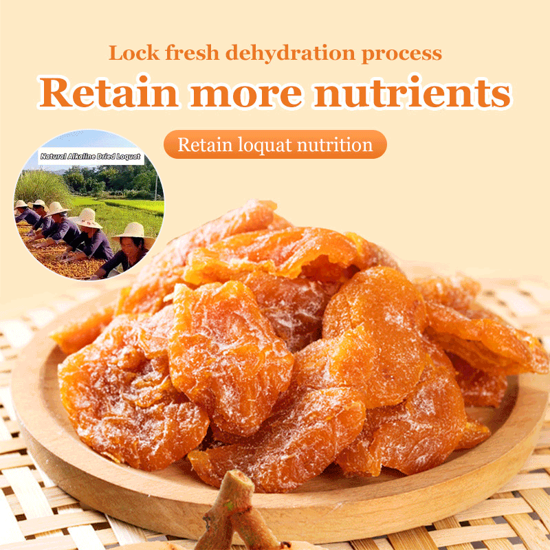 Bamboo bee salt loquat dried fruit 