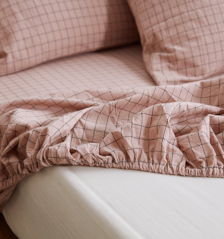 多様なカラー展開のボックスシーツ