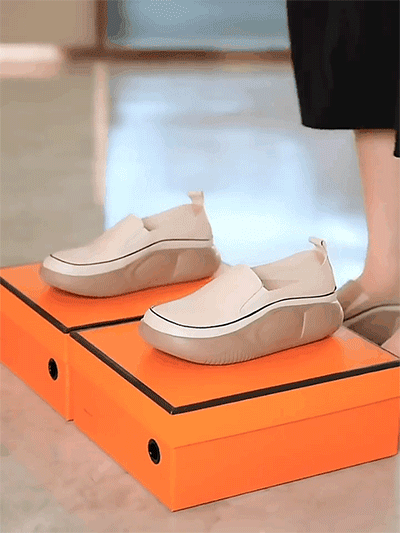 軽量設計の女性用スリッポン