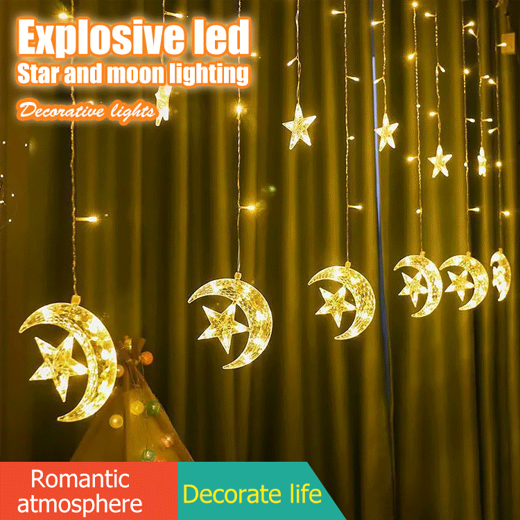 Explosive led Star and Moon Lighting