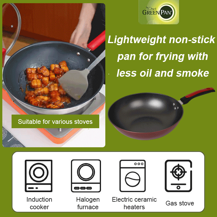 2nd Generation Titanium Non-Stick Coating-Free Pan